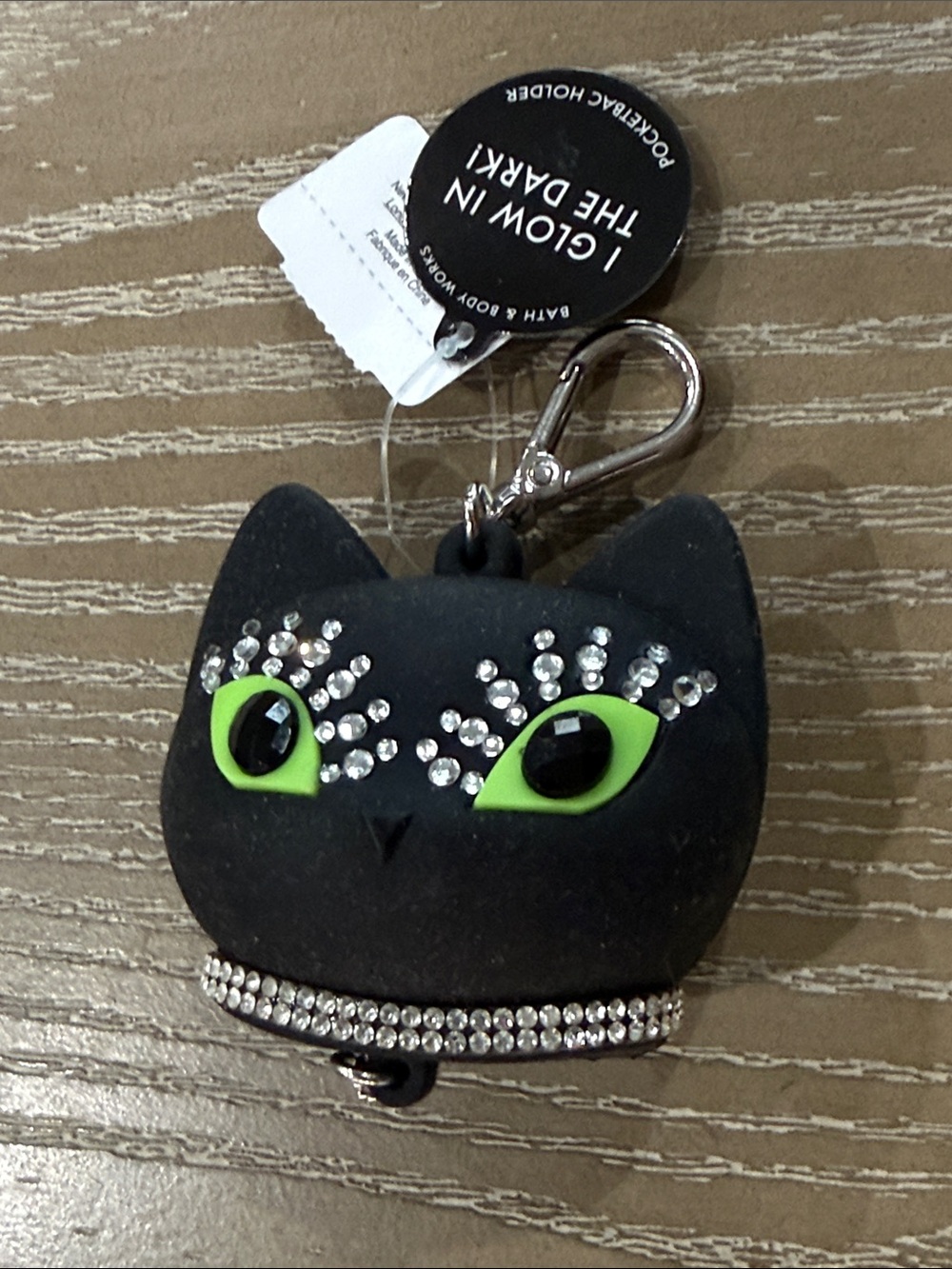 🐈⬛BBW🐈⬛ BLK CAT BBW POCKETBAC HOLDER GLOW IN DARK - Picture 2 of 6